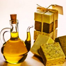 Nefertari埃及纯天然橄榄油皂 蜂蜜牛奶手工皂精油皂4块套装